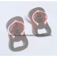 Destapador sandalia (rosado)
