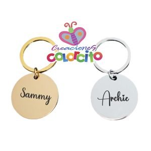 Bodas - Llaveros de acero Grabado
