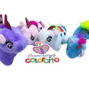 Baby shower - Llavero peluche unicornio