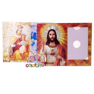 Misa de honras - Cuadro de vidrio diseño santos