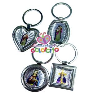 Misa de Honras - Llavero giratorio santos variados