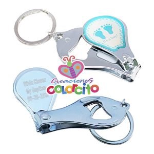 Baby shower -  Llavero corta uña personalizado