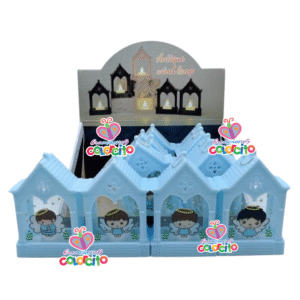 Bautizo - Lampara casa celeste diseños
