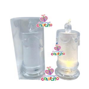 Bautizo - Velas led luz calida