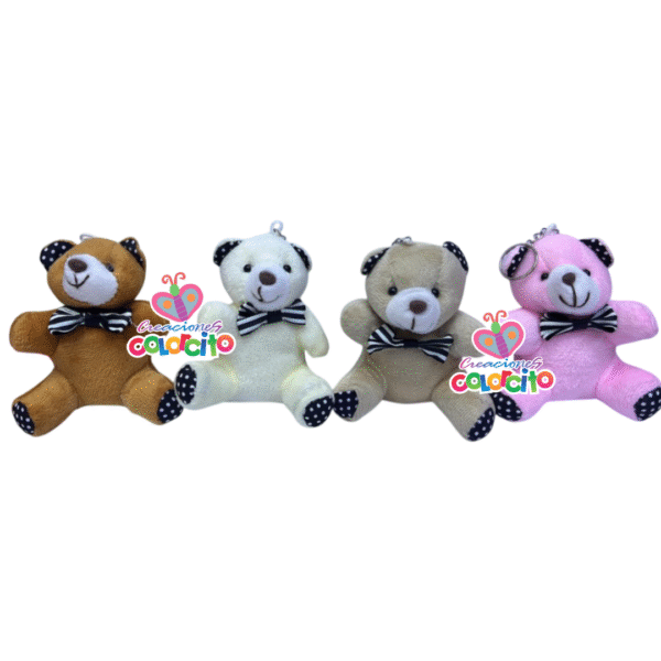 Sorpresas infantiles - Llavero peluche Oso corbatin linea