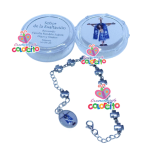 Misa de honras - Pulsera cruz de metal medalla Señor de la Exaltación