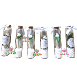 Misa de honras - Botella rosa blanca