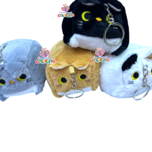 Sorpresas infantiles - Llavero peluche Gato kawai colores