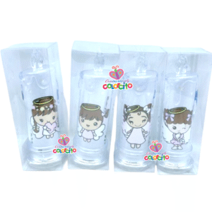 Bautizo - Velas led diseño angelitas variados