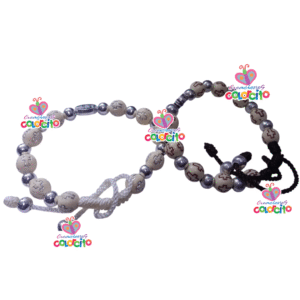 Primera comunión -  Pulsera con billa colores variados