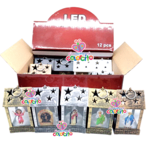 Misa de honras - Lampara led casa estrellas diseño santos variados