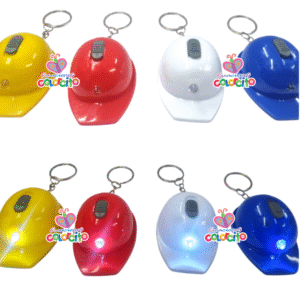 Publicitarios – Llavero linterna casco colores