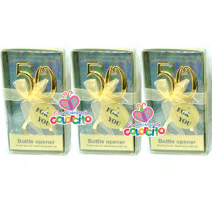 Boda - Destapador 50 años