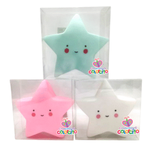 Baby Shower – Lamparita led estrella de colores