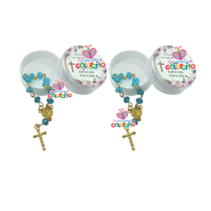 Misa de honras - Denario Murano colores en cofre acrílico personalizado