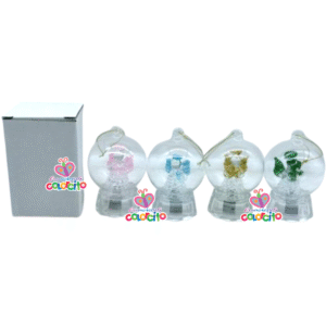 Misa de honras - Angelito de cristal colores cúpula redonda