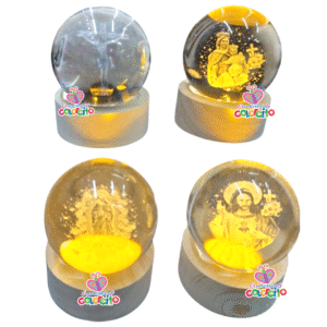 Misa de honras - Cúpula redonda luz led diseños santos