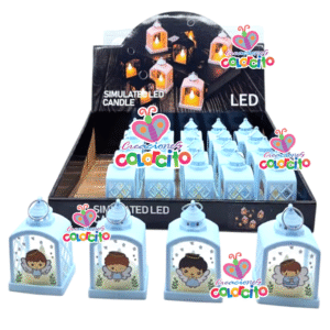 Bautizo - Lámpara casa estrellas celeste diseño varios